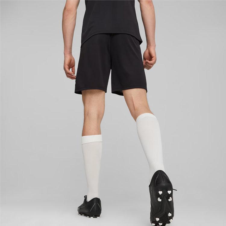 Puma Спортивные шорты Bvb Dortmund с принтом букв, мужские шорты, черные 771836-02
