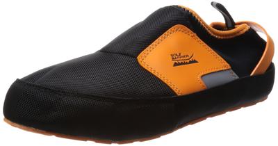 Обувь для предотвращения катастроф, сноса запахов, барьерная подошва, имитация унисекс M [Margo], противоскользящая, антибактериальная, устойчивая, рабочая, 03, для взрослых, черная/оранжевая