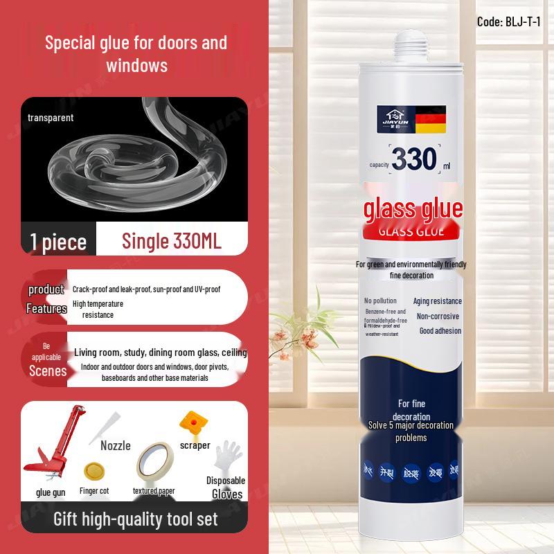 Черный водостойкий силиконовый герметик для окон и дверей для заделки швов, противоплесневый клей для стекла