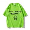 Hip Hop Binding of Isaac Print Tshirt Unisex Women Oversized You Unlocked Keeper T Shirt Cotton Tee Hip Hop Tshirt Tops Streetwear