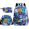 Rhythm Box Peripheral Elementary School Bag Starry Sky Backpack Three-piece Set