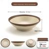 Набор melamine посуды в ретро-стиле под глину - Миски и тарелки для использования в ресторанах с хот-потом и BBQ