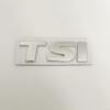 YKPSC1 3D Metal Car Letters TSI Logo For VW TSI Badges Polo Golf 4 5 6 7 MK5 MK6 MK7 Jetta Touran Passat Emblem Stickers Accessories