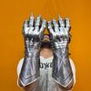 Nazgul-Inspired Etched Gauntlet Gloves  Medieval Cosplay Armor Gothic Fantasy Costume Perfect Halloween  LARP Gift