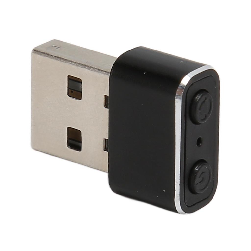 USB Mouse Mover Tiny Undetectable with Separate Mode On Off Buttons Supports 3 Tracks Plug and Play Keeps PC Laptop Awake