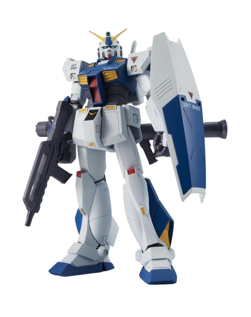 TAMASHII NATIONS ROBOT SPIRITS Mobile Suit Gundam War in the Pocket Gundam Chobham Armor 125mm ABS PVC Painted Action Figure 0080 <SIDE MS> RX-78NT-1