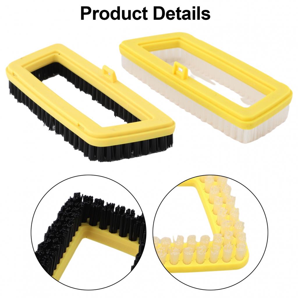 Black Bristles Removable Brush Head Steam Cleaning Brush