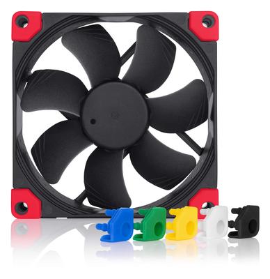 Noctua PWM Premium NF-A9 chromax.black.swap, Тихий, 4-контактный (92мм, Черный)