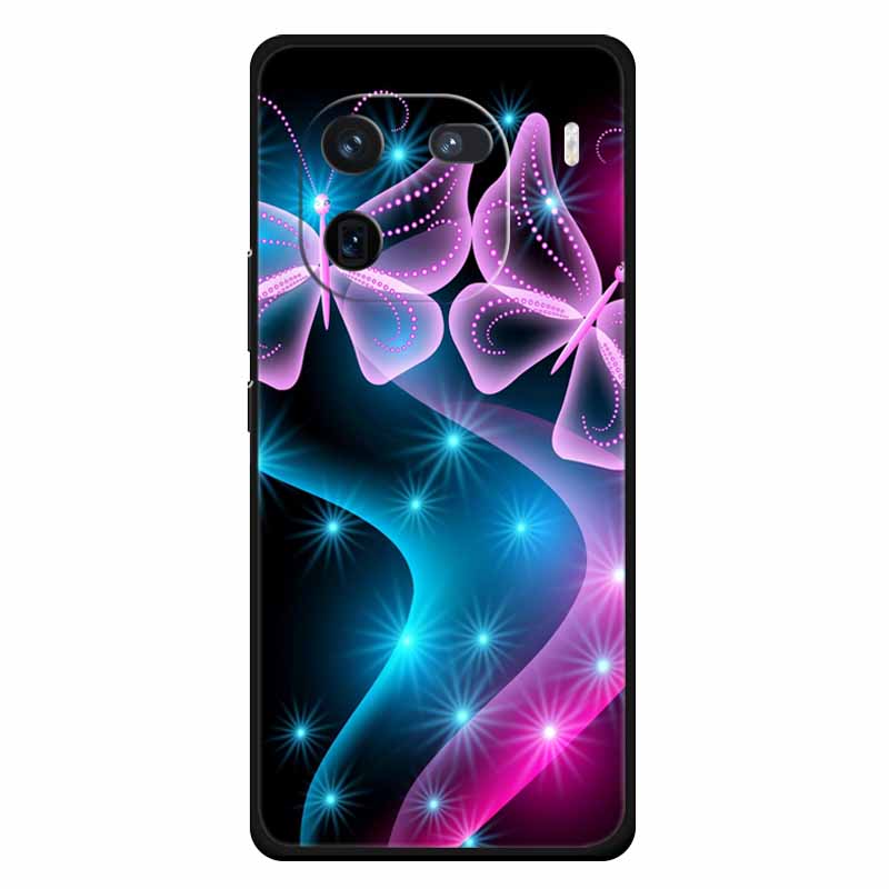 For Vivo Iqoo 12 Case Soft Silicone Cat Owl Fashion Back Covers for Vivo iQOO 12 Pro Cases Marble Shockproof Phone Shells Iqoo12