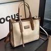Tote Bag New Autumn and Winter Canvas Bag Crossbody Bag Commuting Students To Class Large-capacity Women's Bag