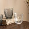 Simple Texture Glass Round Transparent Water Cup Daily Household Coffee Cup Restaurant Juice Cup Milk Cup