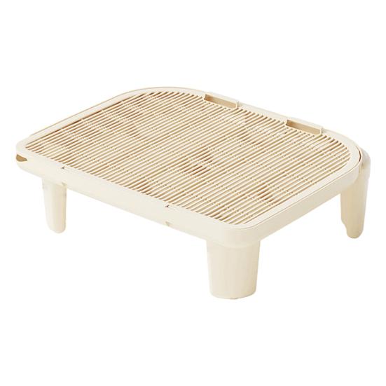 Кошачий пандус для лотка Приподнятый пандус для кошачьего туалета Двухслойный уловитель наполнителя с функцией фильтрации для маленьких и пожилых кошек