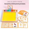 Montessori Sandpaper Letters & Numbers Wooden Educational Toys
