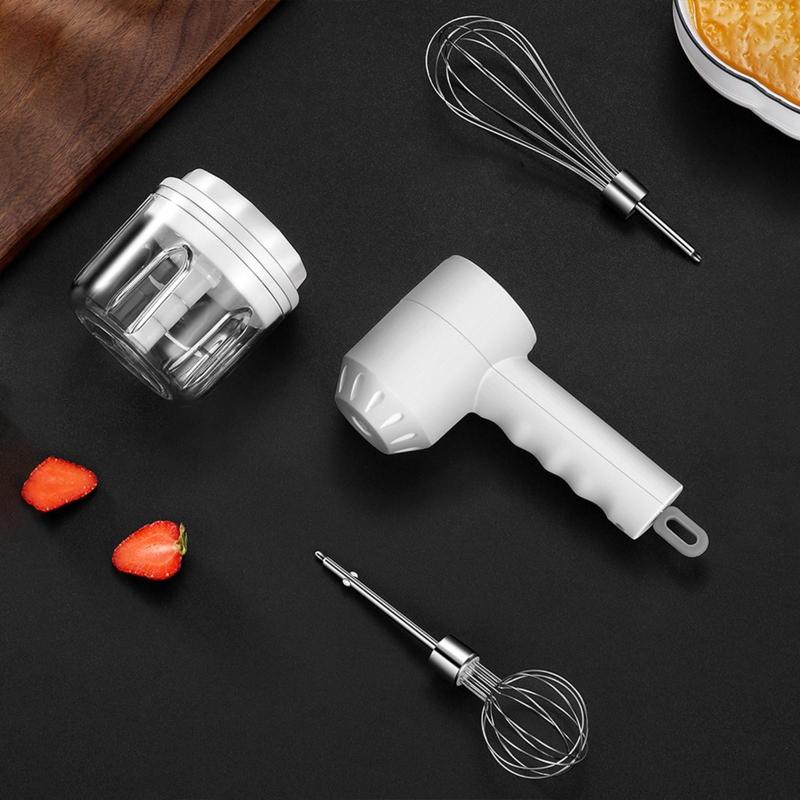 Электрический венчик с USB-зарядкой, взбиватель яиц, блендер для кофе, бытовой шейкер для молока, миксер, вспениватель, пищевой блендер