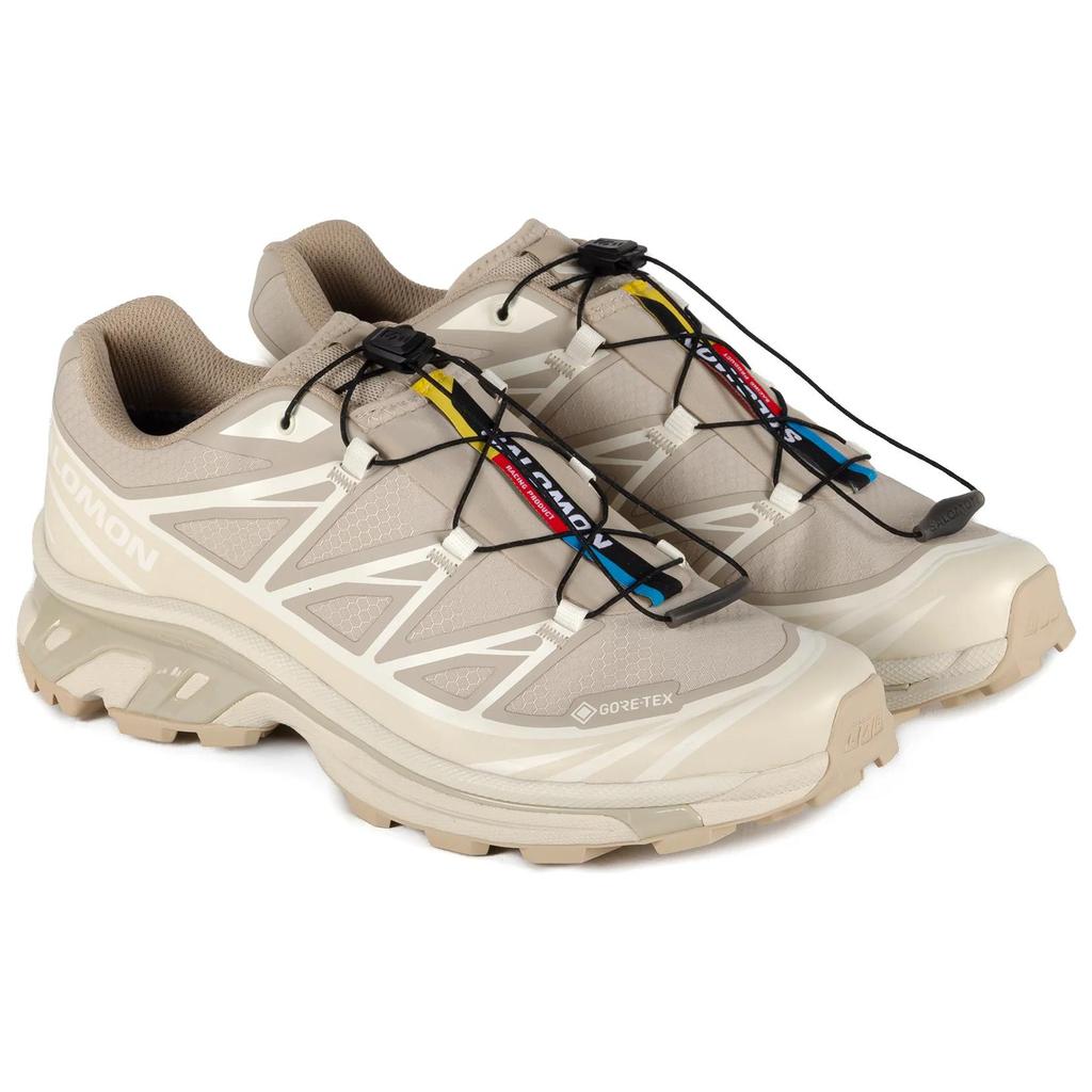 SALOMON XT-6 GTX Comfortable Versatile Breathable Lightweight Low-Top Lifestyle Shoes Unisex Shoes Brown 477324