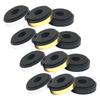 Vaguelly 12pcs Audio Floor Mat Soundproofing Floor Noise Reducing Speaker Spike Pad Speaker Vibration