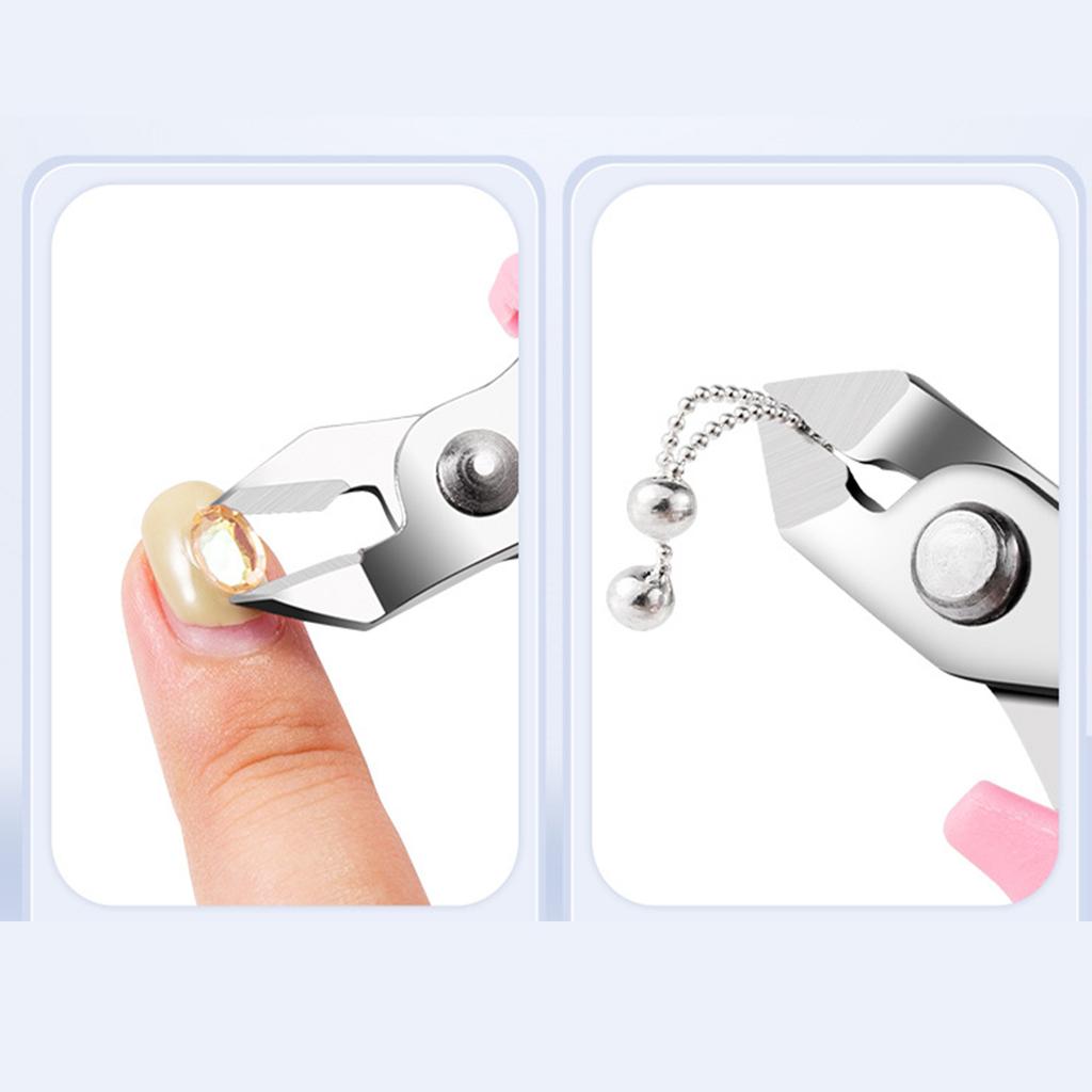 Инструмент для снятия страз для дизайна ногтей Ножницы для маникюра Кусачки для ногтей Триммер Оборудование Инструменты Аксессуары