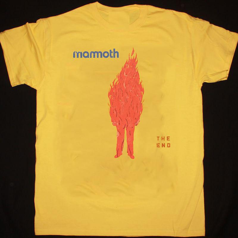Коллекция Mammoth Band Футболка The End Полный размер S5XL KK571 Унисекс Футболка