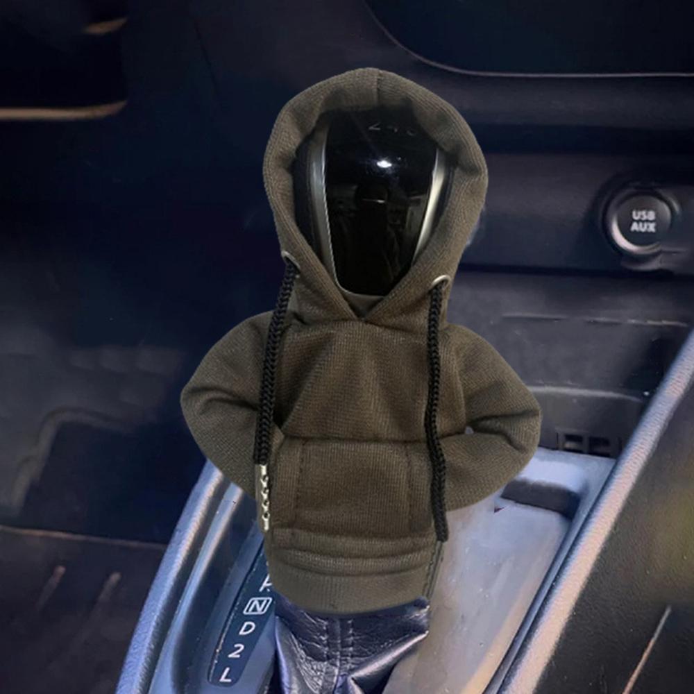 Universal Hoodie Car Gear Car Shift Lever Cover Change Lever Sweatshirt Gearshift Cover Hoodie Gear Knob Sweater Car Decorations