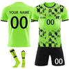 Personalised Shirts Kit Mens Girls With Name Number Custom Football Jerseys For Boys Training Suit