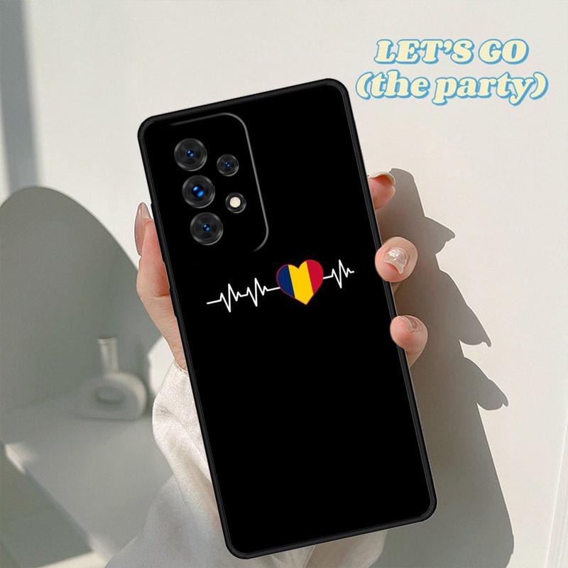 Чехол для телефона Флаг Республики Чад Для Samsung Galaxy A42 A31 A40 A51 A71 A32 A80 A91 A52 A72 A73 A20e A21S A50 A70 A11 A12 Чехол