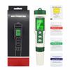 PXNBMB 10 In 1 Chlorine Meter Pen Water Quality Detector PH H2 ORP TEMP CL2 Tester Meter for Spa Swimming Pools Chlorine Monitor