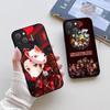 KK-2 Anime Naruto Soft Black Case for iPhone XR 14 15 11 12 13 6 7 8 X XS Pro Max Samsung S22 S23 S21 S24 FE Ultra S8 Plus