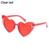 Accessories Women Clout Goggle Heart-Shaped Sunglasses Vintage Sunglasses UV400 Protection Eyewear