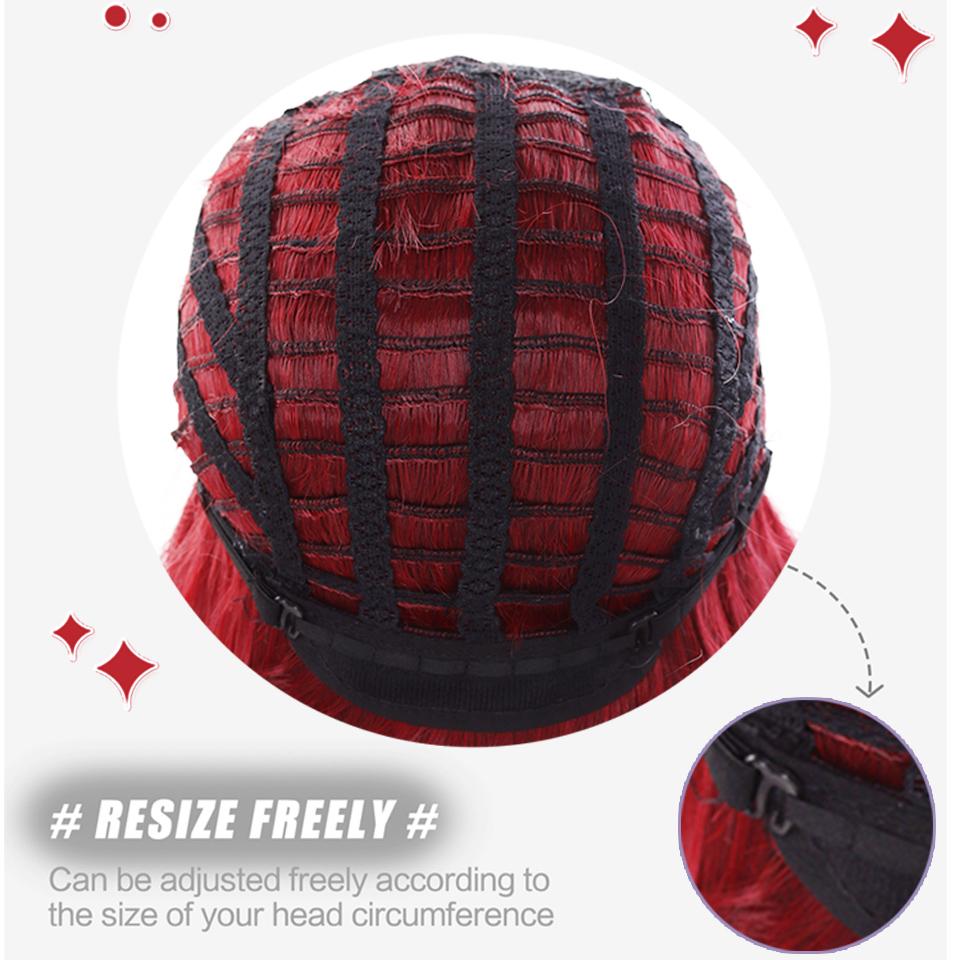 Постепенный синтетический кудрявый парик парик Лолиты волнистые длинные кудрявые волосы с челкой подходит для ежедневной носки дамам и девушкам на праздники