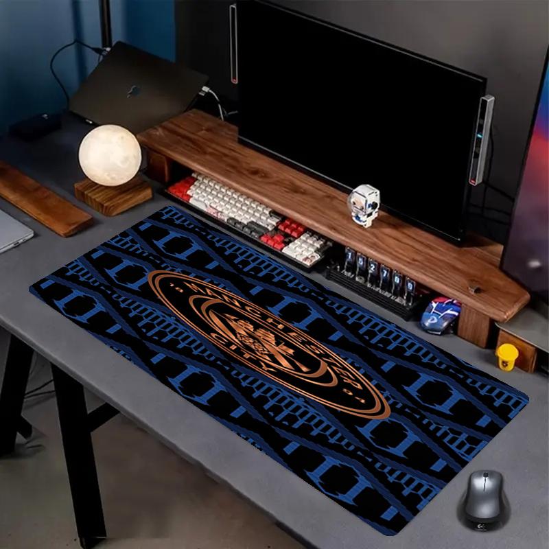 Manchester Football FC Print Mouse Pad, Anti‑Slip Desktop keyboard Mat, for PC Laptop Gaming Working Daily Use, Cool Festival Surprise Gift