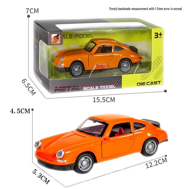 Игрушечная модель спортивного автомобиля из сплава для детей - Металлическое имитационное украшение