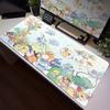 Animated Pokemon Aesthetics Pattern Rubber Table Pads Gamer Non-slip Extended Gaming PC Keyboard Office Accessories Desktop Pads