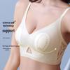 Womens Wire-Free Sports Bra: Thin Style, Bust Minimizer, No Side Bones, Underarm Fat Control, Adjustable Summer Fit