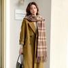 Imitation Cashmere Scarf Women's 2025 New Sweet Medium and Long Scarf Shawl Autumn and Winter Warm Scarf Women