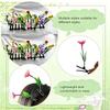 Xiaomi 100PCS Random Floral Plant Hair Clips, Mini Botanical Hair Accessories, Fun Party Cosplay Props, Ideal for Styling At Parties