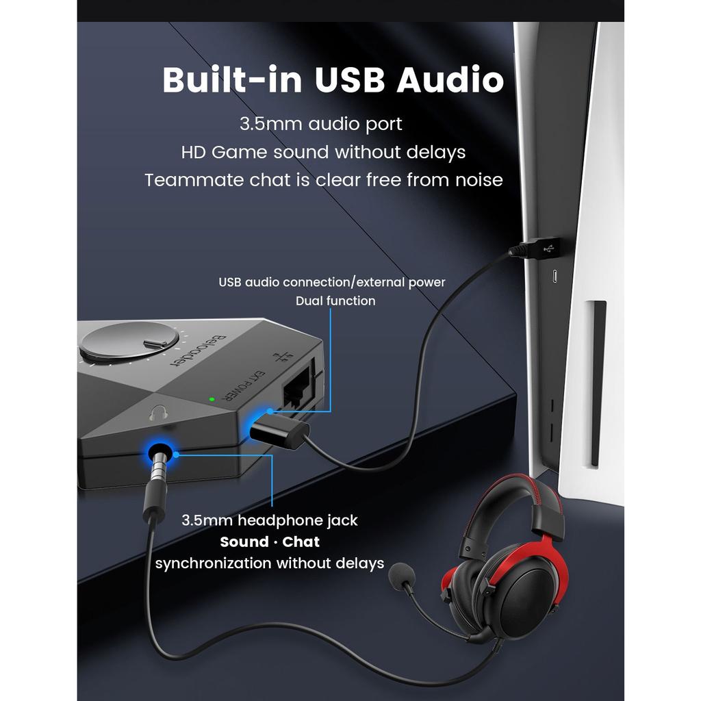 Адаптер-конвертер для мыши и клавиатуры для мобильных игр, совместимый с Bluetooth для PS5