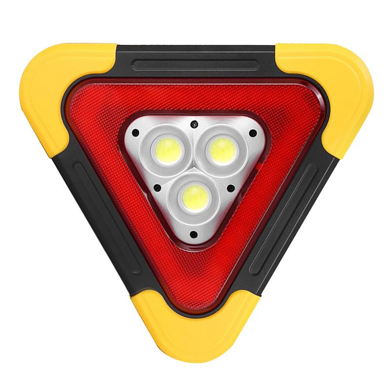 Многофункциональный светодиодный автомобильный предупреждающий треугольник, складной аварийный безопасный фонарь, портативные светодиодные фонари для транспортных средств, автомобильные товары