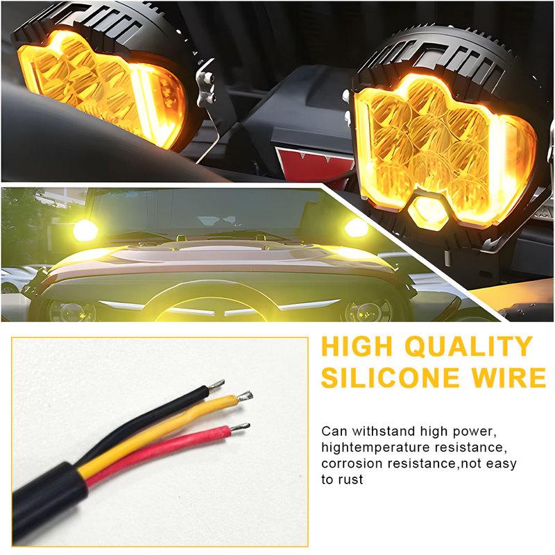 LED Sport Work Lamps 3'' 5'' Automobile for Lada Off Road Use 4X4 Vehicle Auxiliary Lights LED 7 Inch Jeep Combo Driving Headlam
