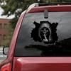 Halloween Horror Silent Skull Car Sticker Car Body Window Decal Car Home Decoration