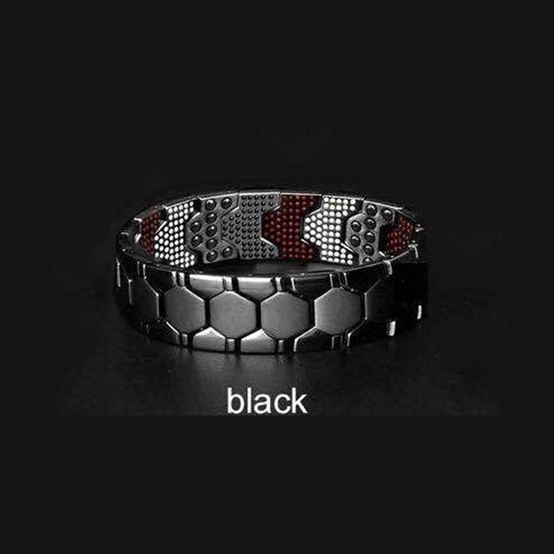 Fashion Men's Magnetic Detachable Bracelet with Hook Buckle Clasp Therapy Bangles Man Health Care Weight Loos Jewelry Lady Bracelets