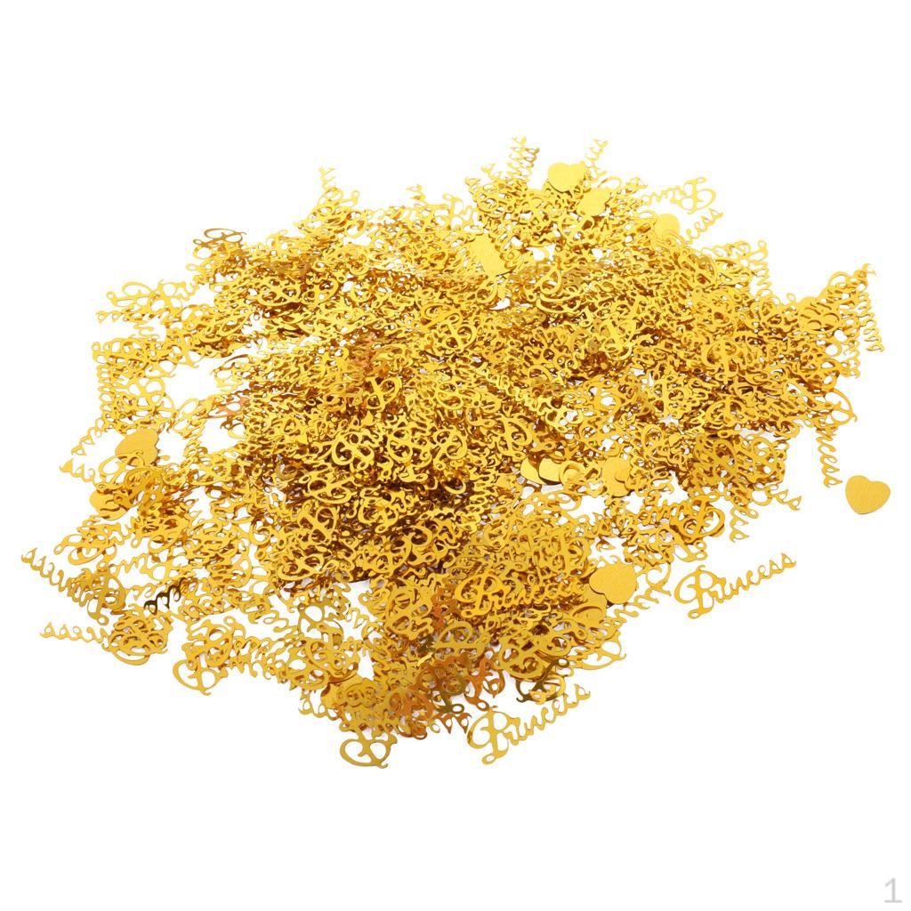 15g Glitter Confetti Sprinkles Gold / Silver