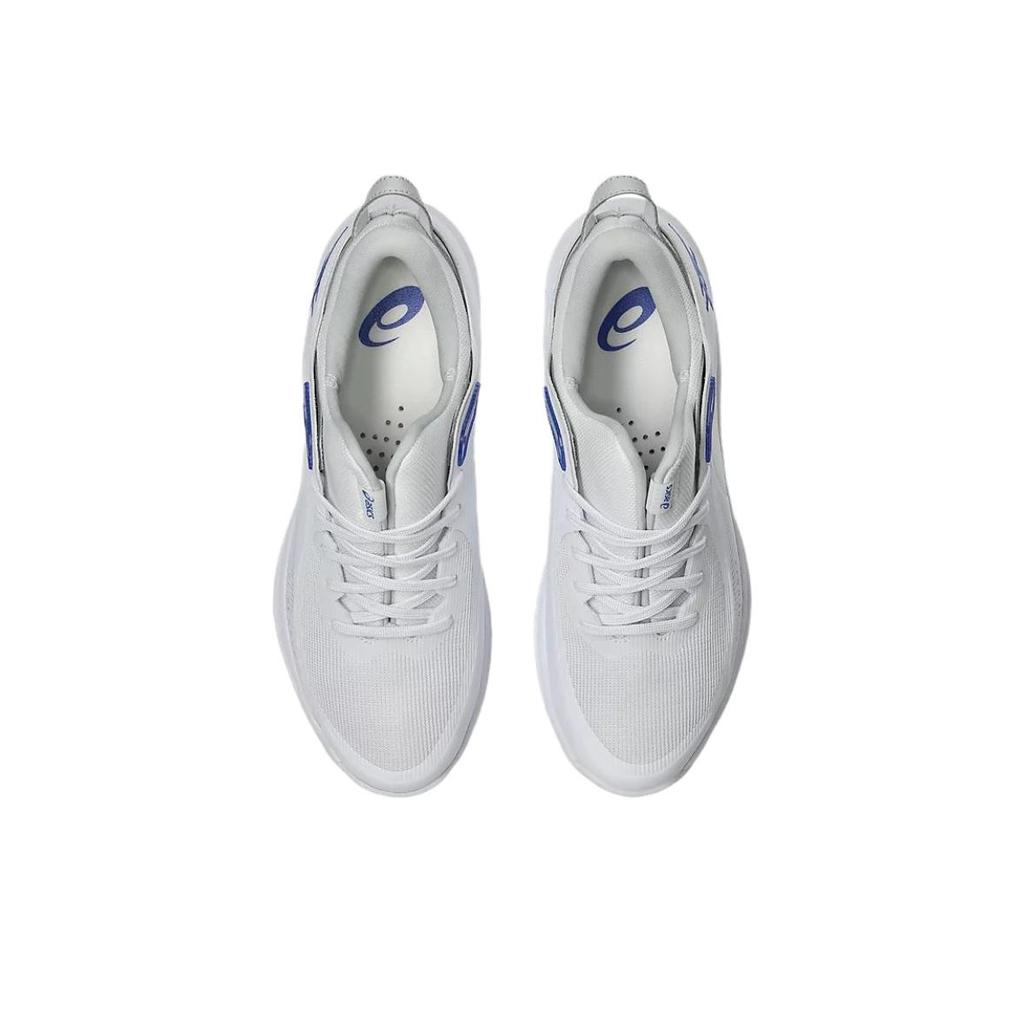 Asics Glide Nova FF 4 Удобные Универсальные Баскетбольные Кроссовки Унисекс Белые Синие 1063A105-100