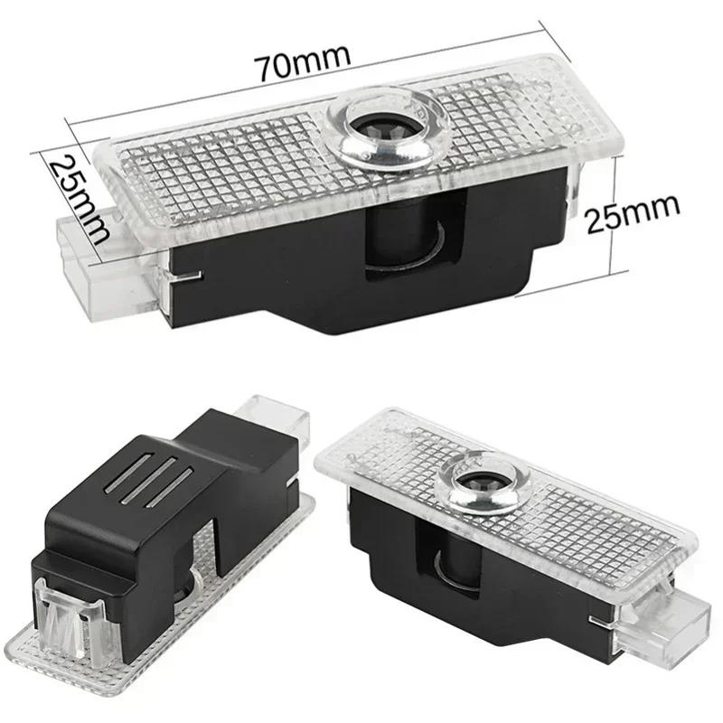 /2/4Pcs Led Car Door Light Welcome Projector Logo Ghost Shadow Lamp For BMW E60 E61 E90 E91 E92 E93 F10 F11 GT Z4 Accessories