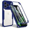 Protective Case for iPhone 17 Pro - BOOLING - 360° Model - Shockproof - Anti-scratch - Navy Blue