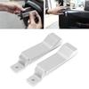 2pcs Car Inner Door Latch Handle Cover Fit for Land Rover Defender 90 110 130 2004-2018 Aluminum Alloy Door Handle Trim