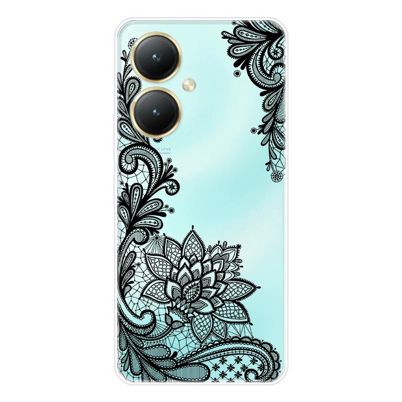 Для Vivo Y27 4G Y 27 5G чехол Мягкая силиконовая задняя крышка Чехол для телефона с рисунком из мультфильма Разнообразие