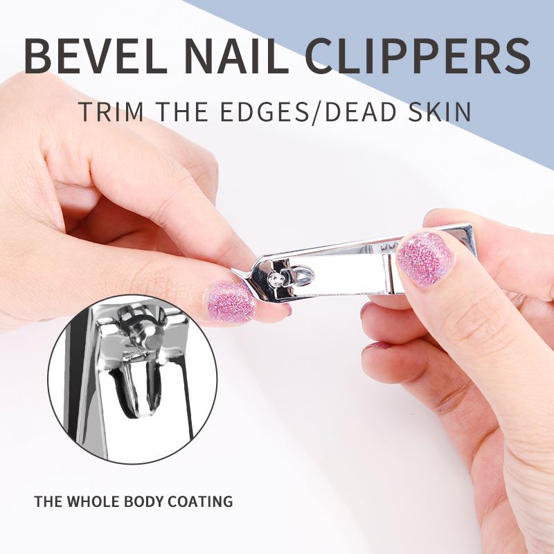 Beauty Multi Function Tools Manicure & Pedicure Set Stainless Steel Nail Clipper Set With Pouch