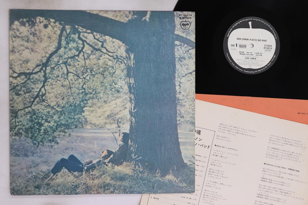 LP Record JOHN LENNON - John Lennon Plastic Ono Band AP80174 APPLE 1970 Japan Rock Used