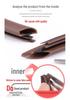 Dinggu 5m Silicone Wooden Door Seal Strip, Four-hole, Multi-function, Soundproof, Anti-collision.