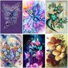 Butterfly DIY 5D Diamond Painting Full Round Rhinestone Flower Diamont Embroidery Cross Stitch Kits Home Decor Dropship